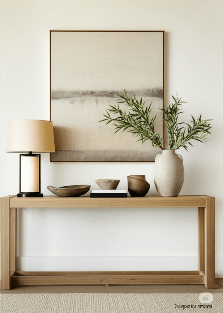 Minimalist Console Table Styling Ideas for Your&nbsp;Home